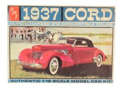 MODEL KITS - AMT 1/12 SCALE 1937 CORD