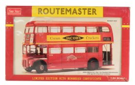 DIECAST - SUN STAR 1/24 SCALE DIECAST ROUTEMASTER BUS