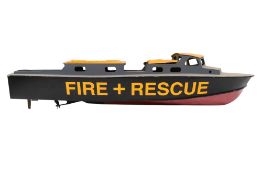 RADIO CONTROLLED BOAT - FIRE & RESCUE + RADIO GEAR