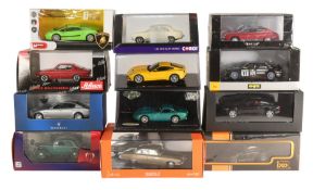 DIECAST - COLLECTION OF 1/43 SCALE DIECAST MODEL CARS
