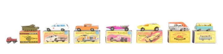 DIECAST - VINTAGE MATCHBOX & BENBROS DIECAST MODELS