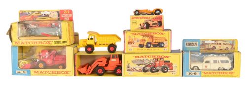 DIECAST - X6 VINTAGE MATCHBOX DIECAST MODELS