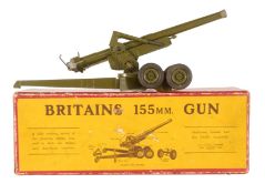 DIECAST - VINTAGE BRITAINS DIECAST MILITARY FIELD GUN