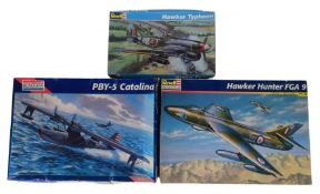 MODEL KITS - X3 PLASTIC MODEL KITS OF AVIATION INTEREST