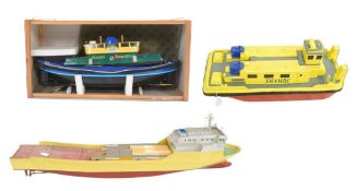 RADIO CONTROLLED BOATS - COLLECTION OF THREE