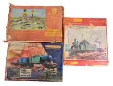 MODEL RAILWAY - X3 HORNBY OO GAUGE TRAINSETS