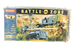 MODEL RAILWAY - HORNBY BATTLE ZONE ELECTRIC TRAIN SET