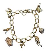 SILVER CHARM BRACELET SILVER CHARM BRACELET