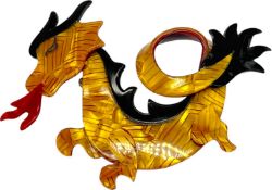 LEA STEIN BROOCHES WITH COSTUME & SILVER JEWELLERY - TIMED AUCTION - BRISTOL