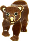 LEA STEIN BEAR CELLULOID BROOCH