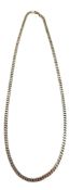 SILVER 925 FLAT LINK NECKLACE CHAIN