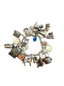 925 SILVER CHARM BRACELET