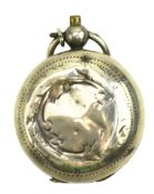 AN EDWARD VII HALLMARKED SILVER SOVEREIGN CASE