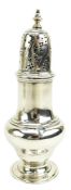GEORGE III HALLMARKED SILVER SUGAR SIFTER / CASTOR