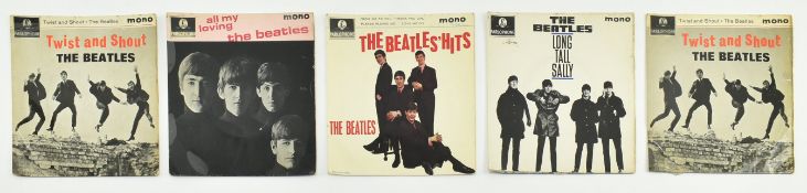 THE BEATLES - SELECTION OF 45RPM SINGLES / EP'S