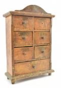 EARLY 20TH CENTURY APPRENTICE PIECE CHEST OF DRAWERS