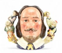 ROYAL DOULTON - WILLIAM SHAKESPEARE D6933 - LIMITED EDITION CERAMIC CHARACTER JUG