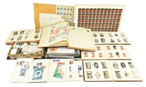 GOOD CIGARETTE CARD COLLECTION INCL. COHEN WEENER & CO SWEET CROP, T/W STAMPS & FDCS