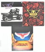 AEROSMITH - SELECTION OF VINYL RECORD ALBUMS