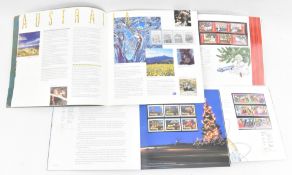 COLLECTION OF COMPLETE PRESENTATION PACKS IN FOLDERS