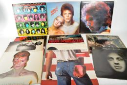 COLLECTION OF ROCK VINTAGE VINYL RECORD ALBUMS