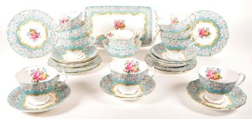 ROYAL ALBERT - ENCHANTMENT - LATE 20TH CENTURY CHINA PART TEA SERVICE