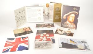 COLLECTION OF CONTEMPORARY BRITISH UNCIRCULATED COINS