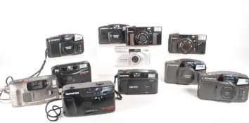 OLYMPUS - COLLECTION OF 35MM COMPACT CAMERAS