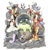 DISNEY - A 20TH CENTURY DISNEY'S VILLAINS MUSICAL LIGHT UP GLOBE