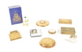 COLLECTION OF VINTAGE MID CENTURY COMPACT CASES