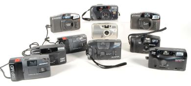 OLYMPUS - COLLECTION OF 35MM COMPACT CAMERAS
