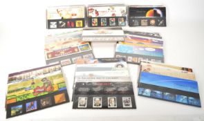 COLLECTION OF VINTAGE LATE 20TH CENTURY PRESENTATION PACKS