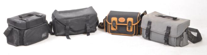 COLLECTION OF VINTAGE 20TH CENTURY CAMERA CASES