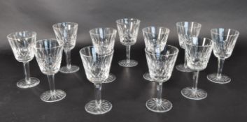 WATERFORD - COLLECTION OF IRISH WINE GLASSES
