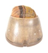 NATURAL HISTORY - 20TH CENTURY VINTAGE TAXIDERMY HOOF PIN CUSHION