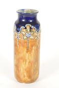 ROYAL DOULTON - EARLY 20TH CENTURY LAMBETH STONEWARE VASE