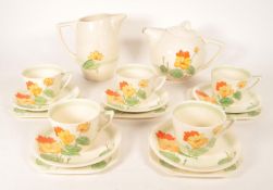 MIDWINTER - MID CENTURY ART DECO STYLE TEA SERVICE
