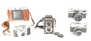 COLLECTION OF MID CENTURY CAMERAS