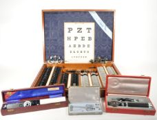 1960S MID CENTURY OPHTHALMOLOGY OPTICIANS LENSES