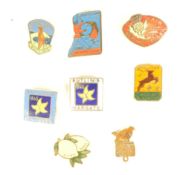 BUTLINS - MID CENTURY COLLECTION OF ENAMELED BADGES
