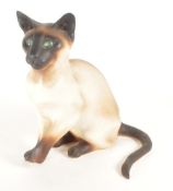 MIKE HINTON - 2001 CONTEMPORARY POTTERY CAT SCULPTURE