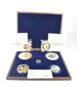 WINDSOR MINT - COLLECTION OF CHURCHILL RELATED COINS