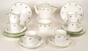 FOLEY / PEACOCK POTTERY, ENGLAND - VINTAGE PORCELAIN TEA SERVICE