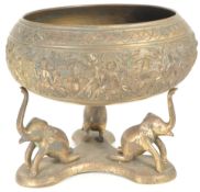 EARLY 20TH CENTURY INDIAN BRONZE PATHTHARA BOWL