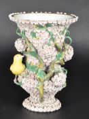 MEISSEN SCHNEEBALLEN PORCELAIN GERMAN 19TH CENTURY VASE