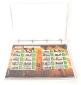 COLLECTION OF CONTEMPORARY ROYAL MAIL SMILERS STAMP SHEETS