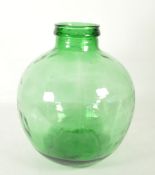 VIRESA - MID CENTURY VINTAGE GREEN GLASS CARBOY