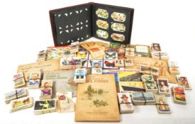 COLLECTION OF MID CENTURY CIGARETTE CARDS