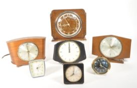 COLLECTION OF MID CENTURY VINTAGE CLOCKS