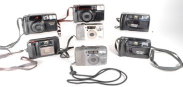 PENTAX - COLLECTION OF 35MM COMPACT CAMERAS